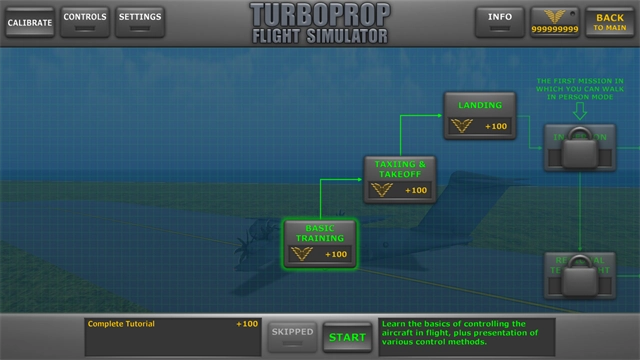 涡轮螺旋桨飞行模拟器截图1