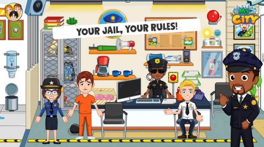 我的城市警察局截图2