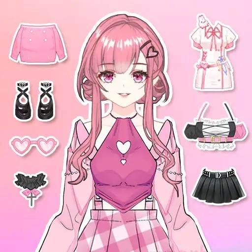 少女时尚穿搭设计无广告