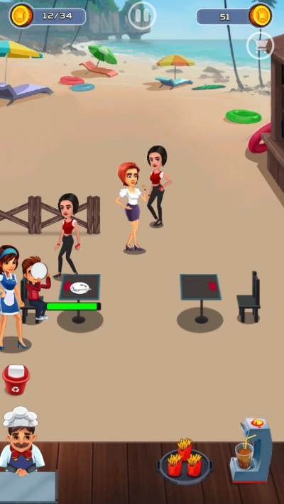 烹饪咖啡厅游戏