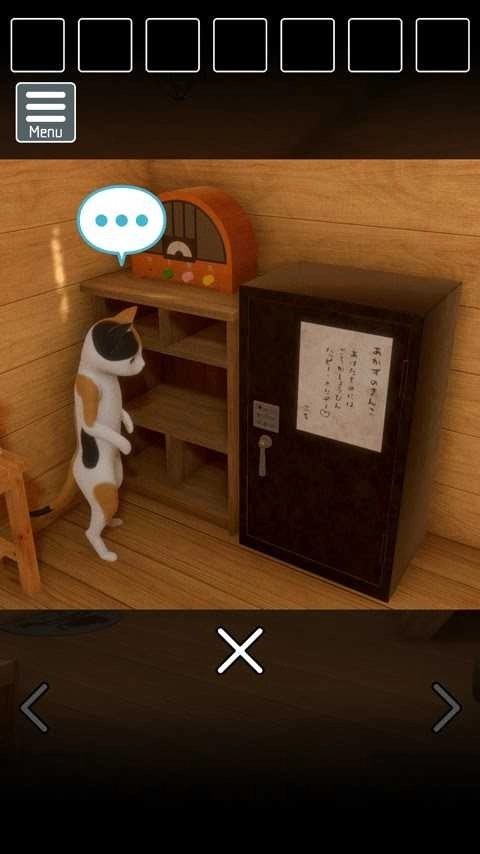 从猫咪大人的山林小屋中逃出猫様の山小屋からの脱出(4)