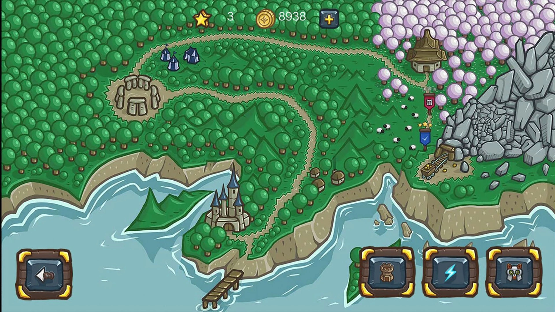 猥琐守塔游戏最新版图1