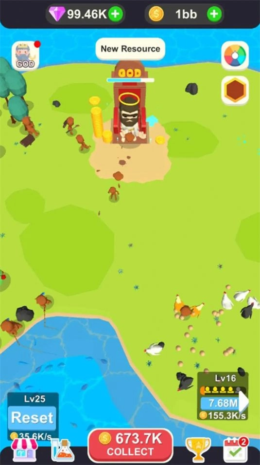 空闲初始世界游戏纯净最新版图1