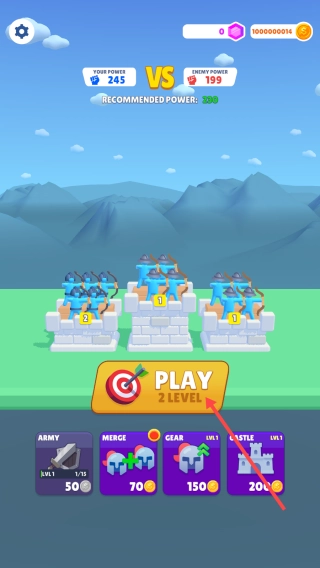 箭术堡垒城堡战争图1