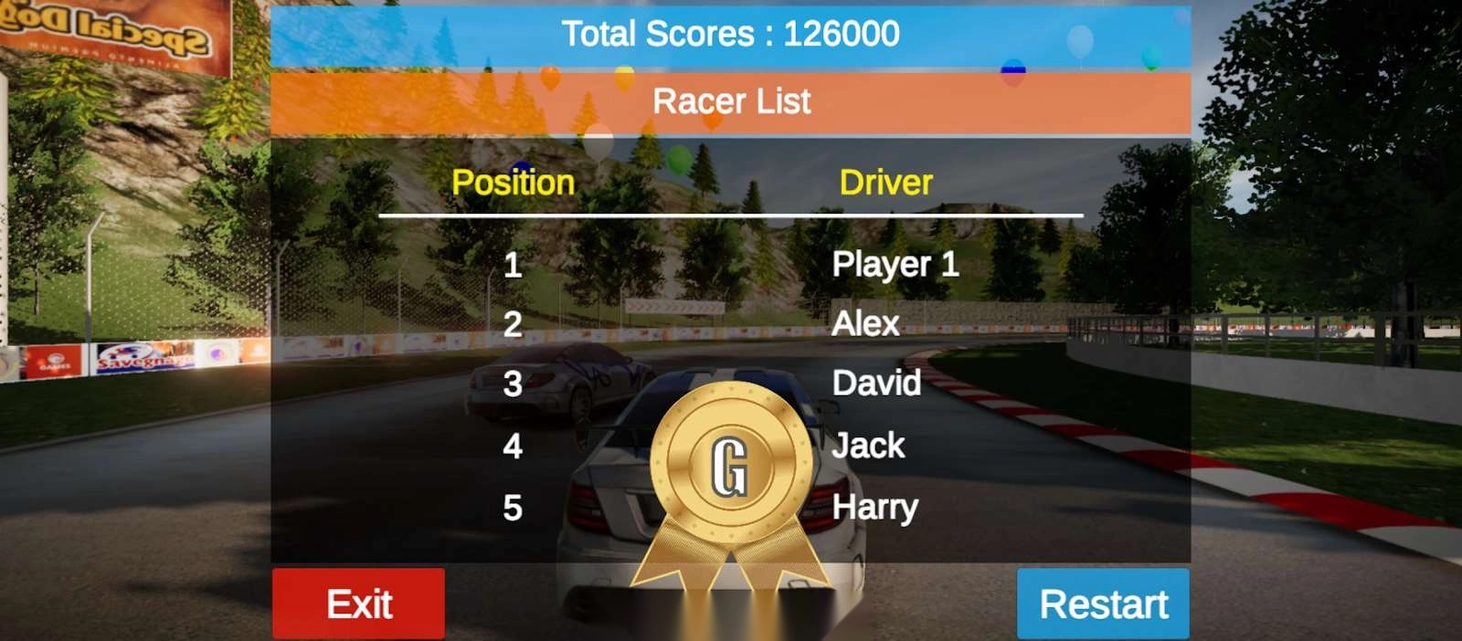 瓦尔泽亚赛车游戏