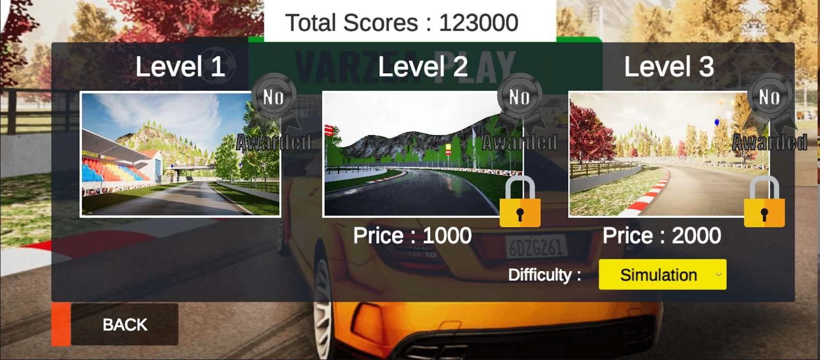 瓦尔泽亚赛车游戏