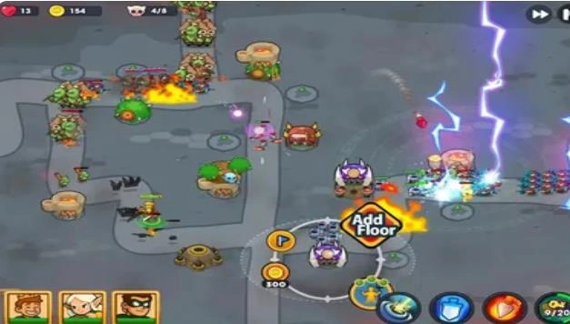 双重防御塔防双堡守卫(1)