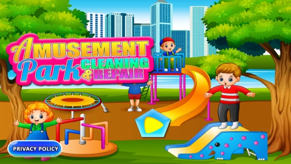 游乐园清洁和修理截图4