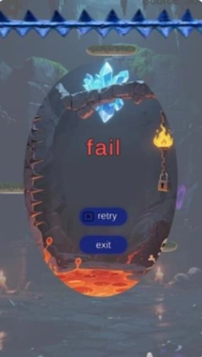 女骑士阶梯下降