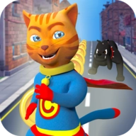 超级英雄猫酷跑