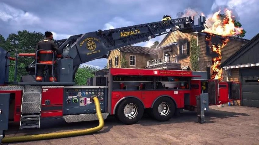 消防车城市救援图3