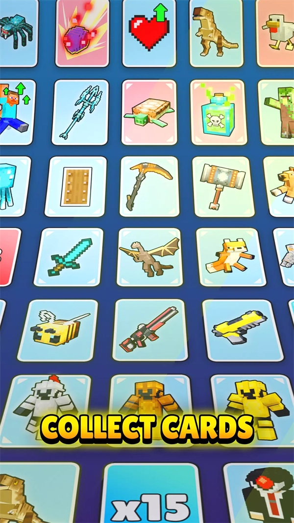 像素卡牌战斗游戏