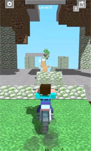 疯狂摩托方块竞速(2)