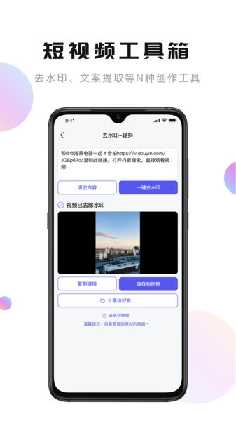 轻抖去水印软件