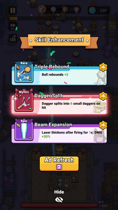 背包大战游戏(RumblePaws)