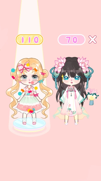 芭比娃娃装扮派对少女换装3