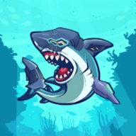 机器人鲨鱼与吃鱼