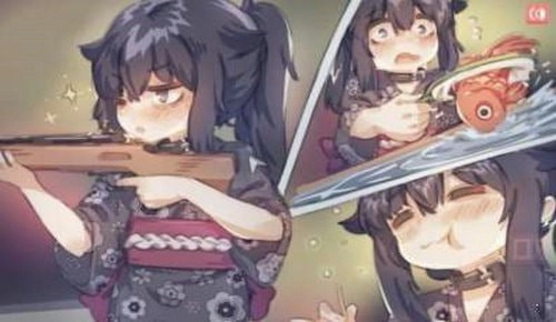 阴暗房间里的孤独女孩图1