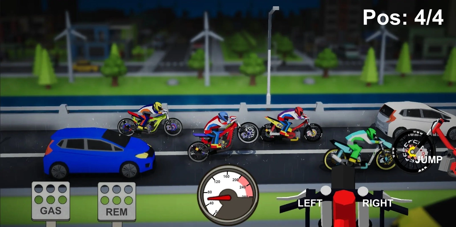 改装摩托车极速赛