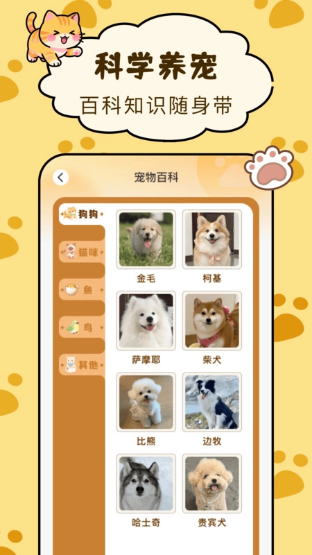 宠物伙伴百科