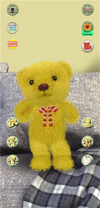 会说话的毛绒熊