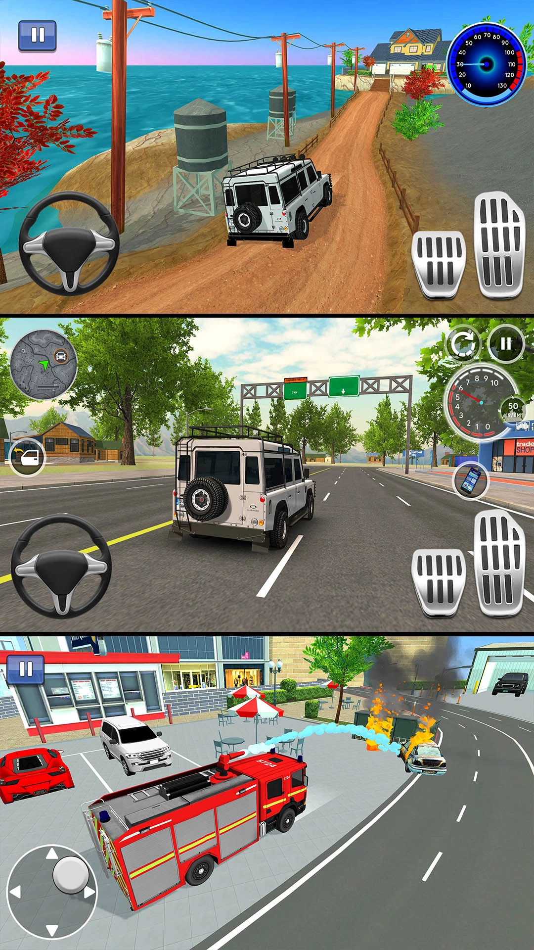 巨型汽车驾驶模拟