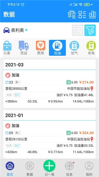 爱车记油耗版图2
