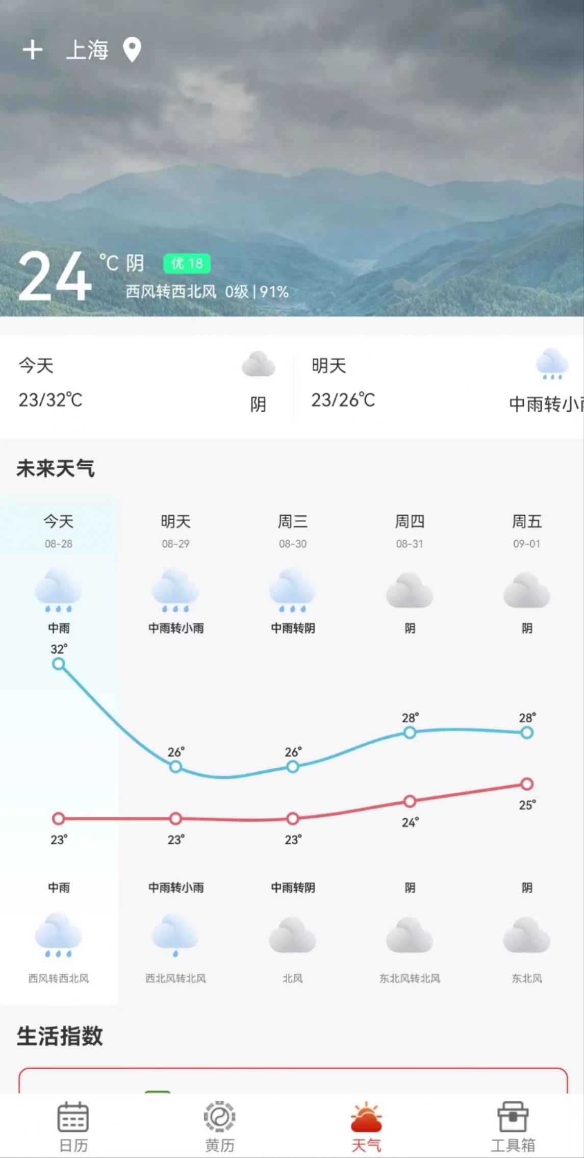九星万年历