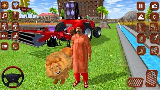 印度拖拉机游戏美国农业