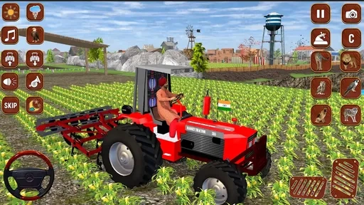 印度拖拉机游戏美国农业