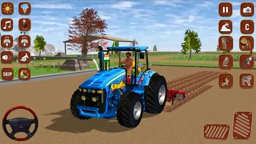 印度拖拉机游戏美国农业