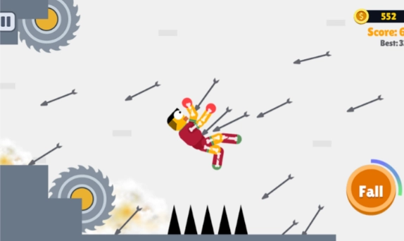 布娃娃跳跃下落大师