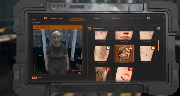 边境丧尸检查官菜单