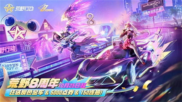 荒野行动八周年版