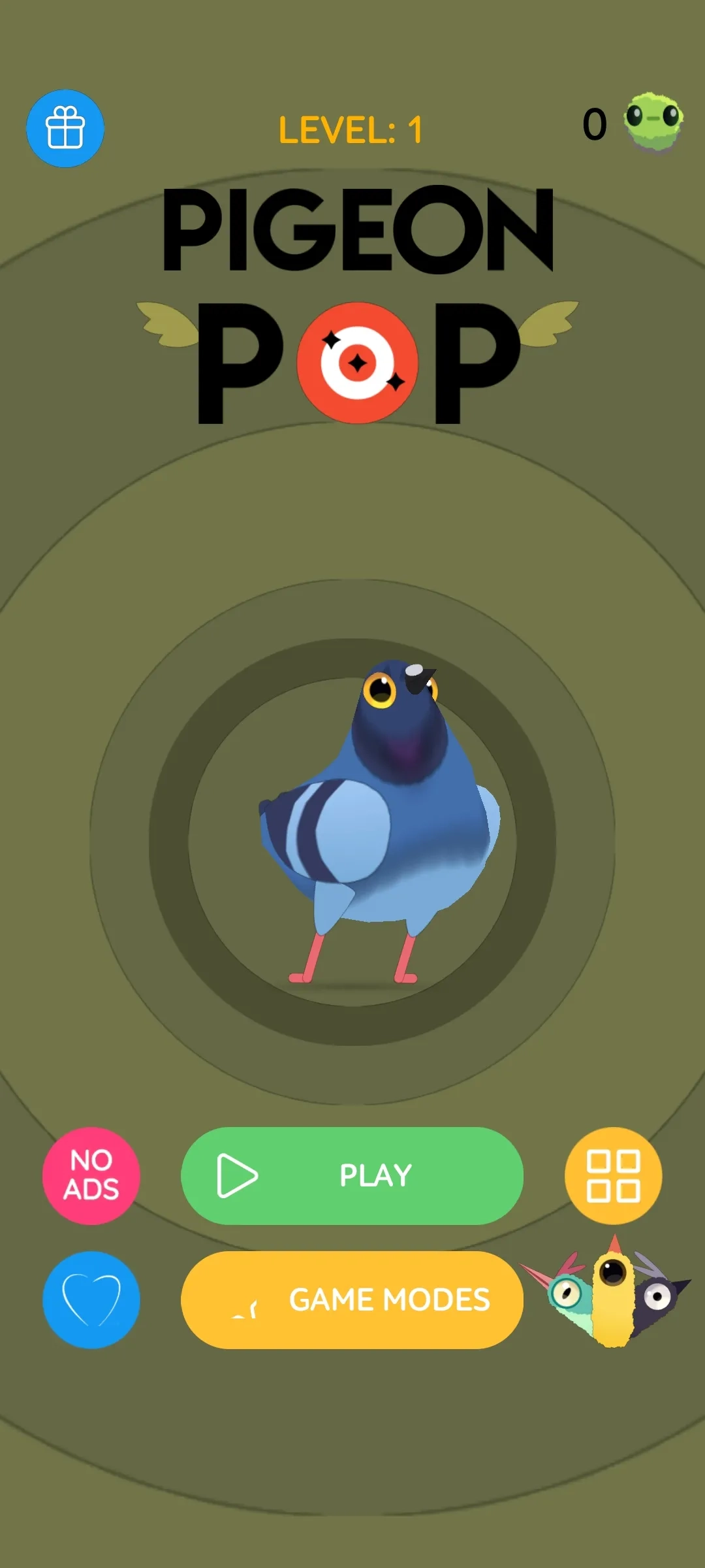 疯狂的鸽子游戏