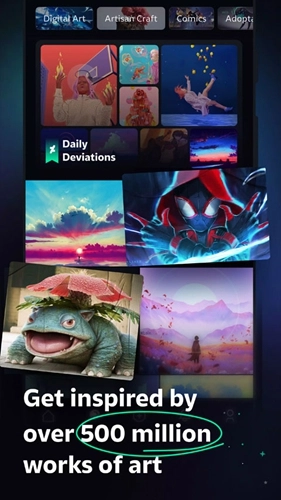 deviantart网站图4