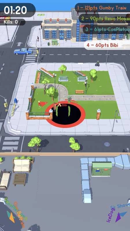 黑洞吞噬城市(Hole.io)游戏完整版图1