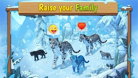 雪豹家族模拟器截图3