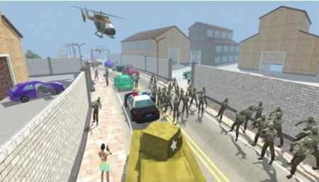 僵尸城市生存大战（Zombies! In The City - Roamers Apocalypse Simulator）