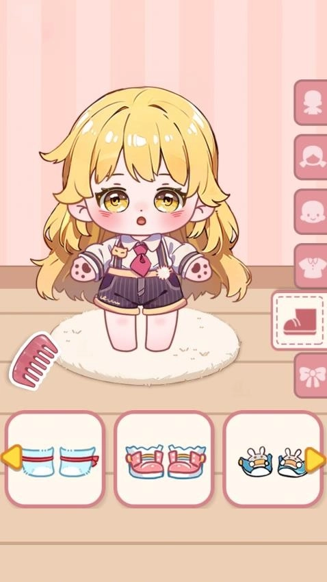 DIY棉花娃娃游戏