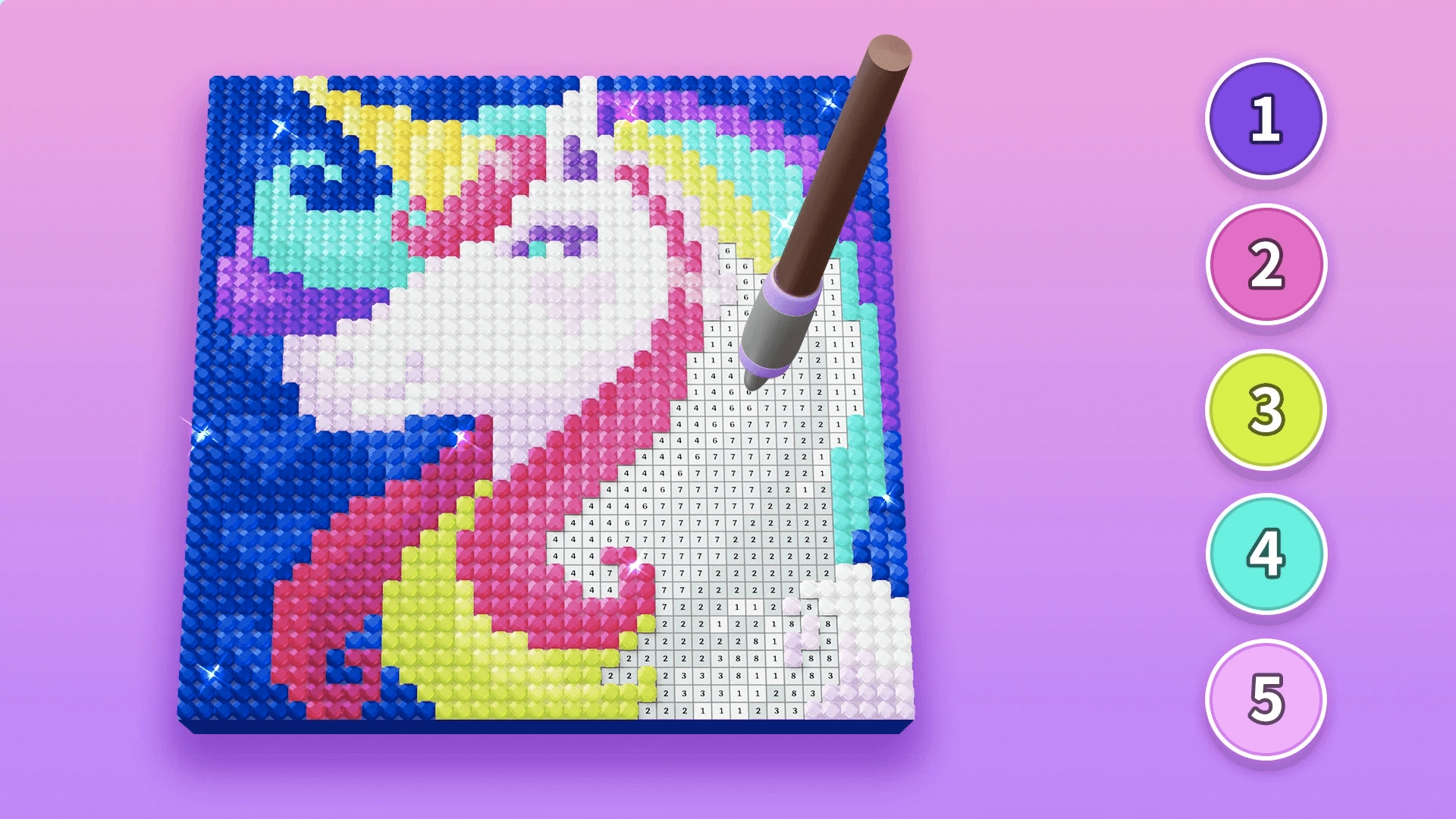 数字油画钻石填色合集(2)