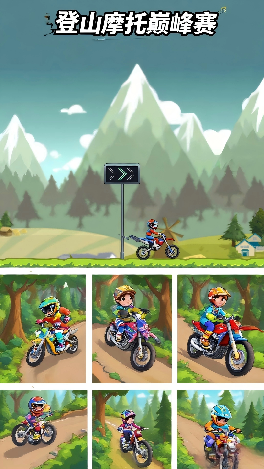 登山摩托巅峰赛图2