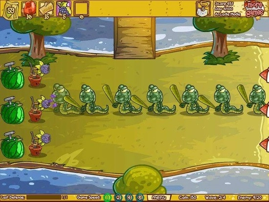 水果大战害虫无敌版