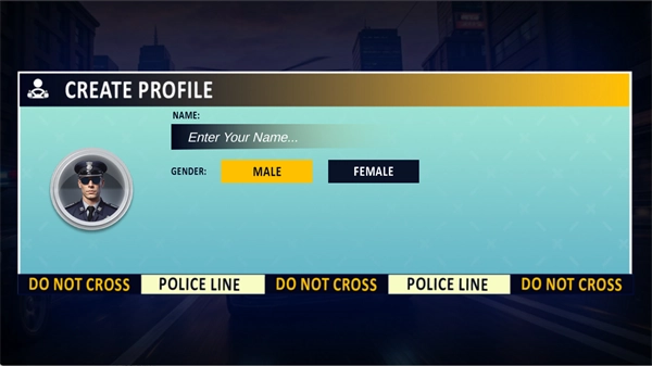 警车追逐模拟器