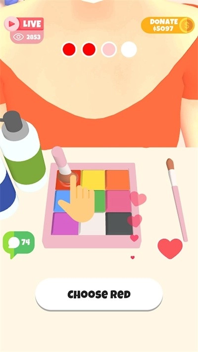 油笔装扮设计(Youtuber Makeup)截图2