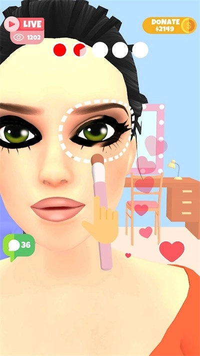 油笔装扮设计(Youtuber Makeup)截图3