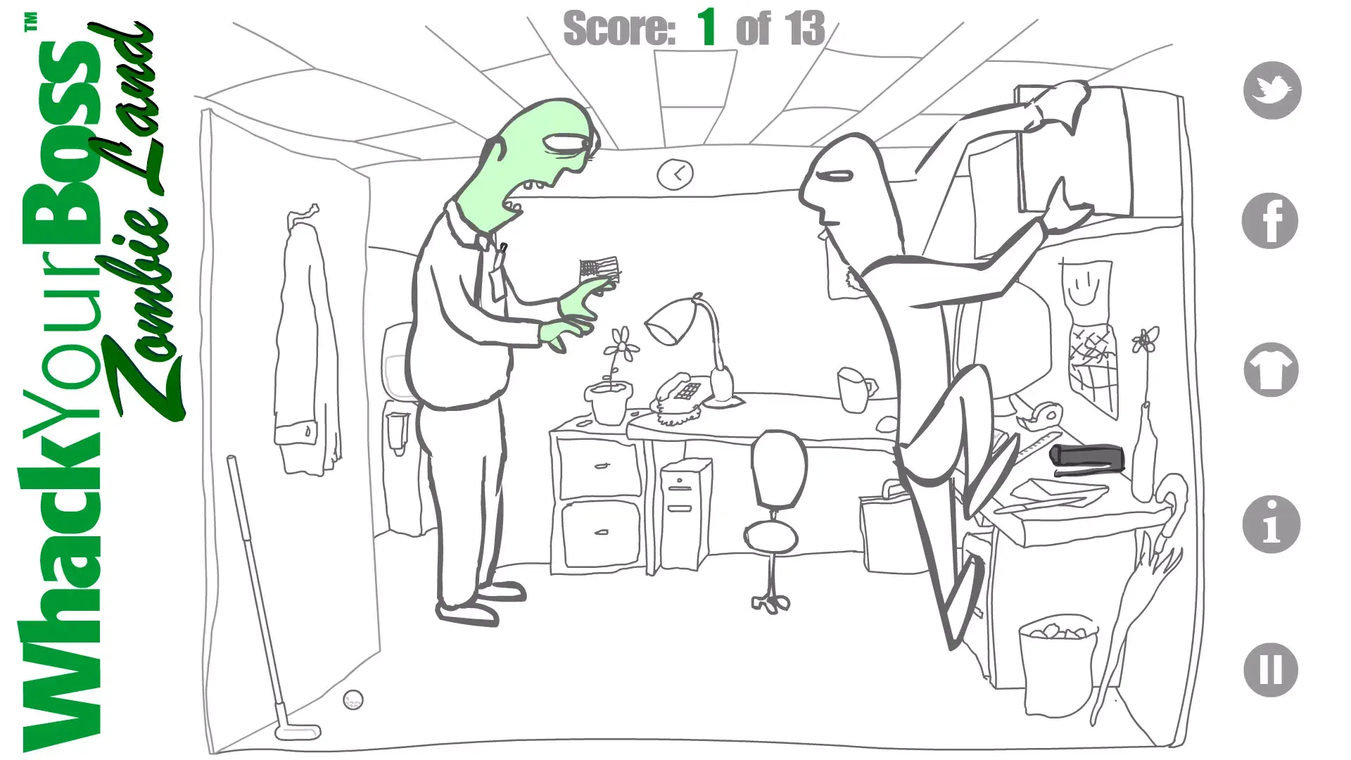 痛扁僵尸老板最新版