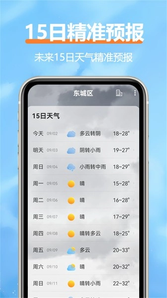 舒云天气预报软件图1