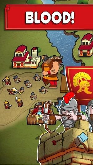 帝國拉什羅馬國防(Empire Rush Rome Defense)截圖0