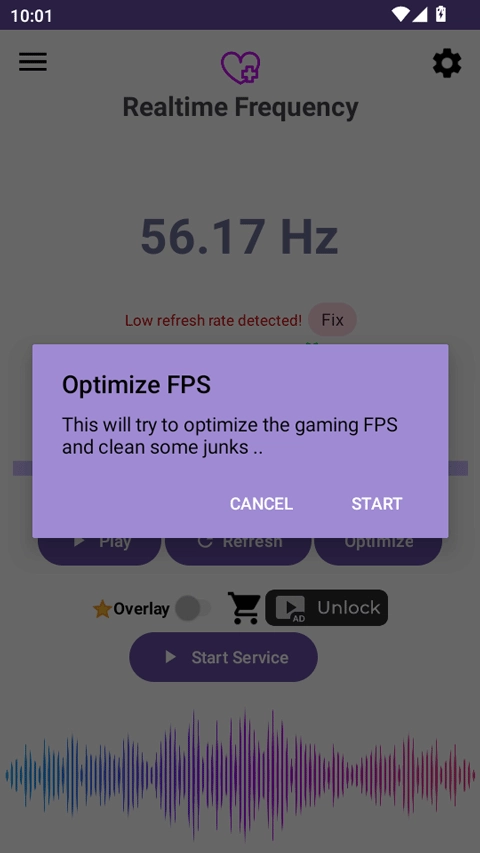 Screen Refresh Rate Tool